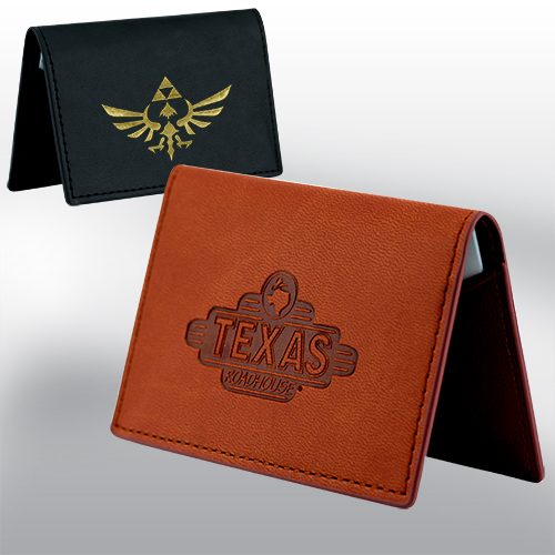 Elite TPU Leather Business Card Holder (Black) 6