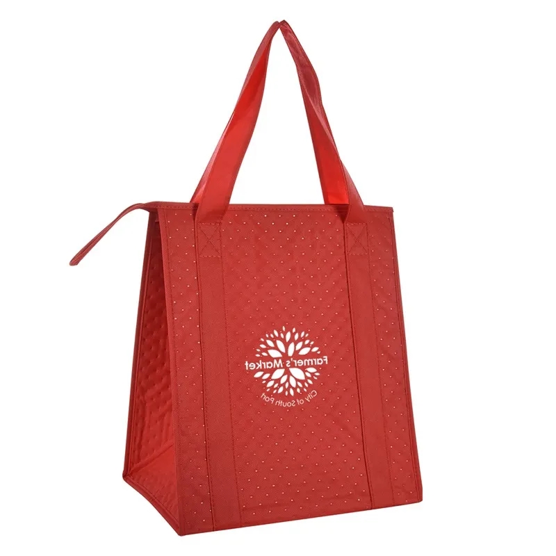 Premium Reusable Insulated Grocery Tote Bag 10