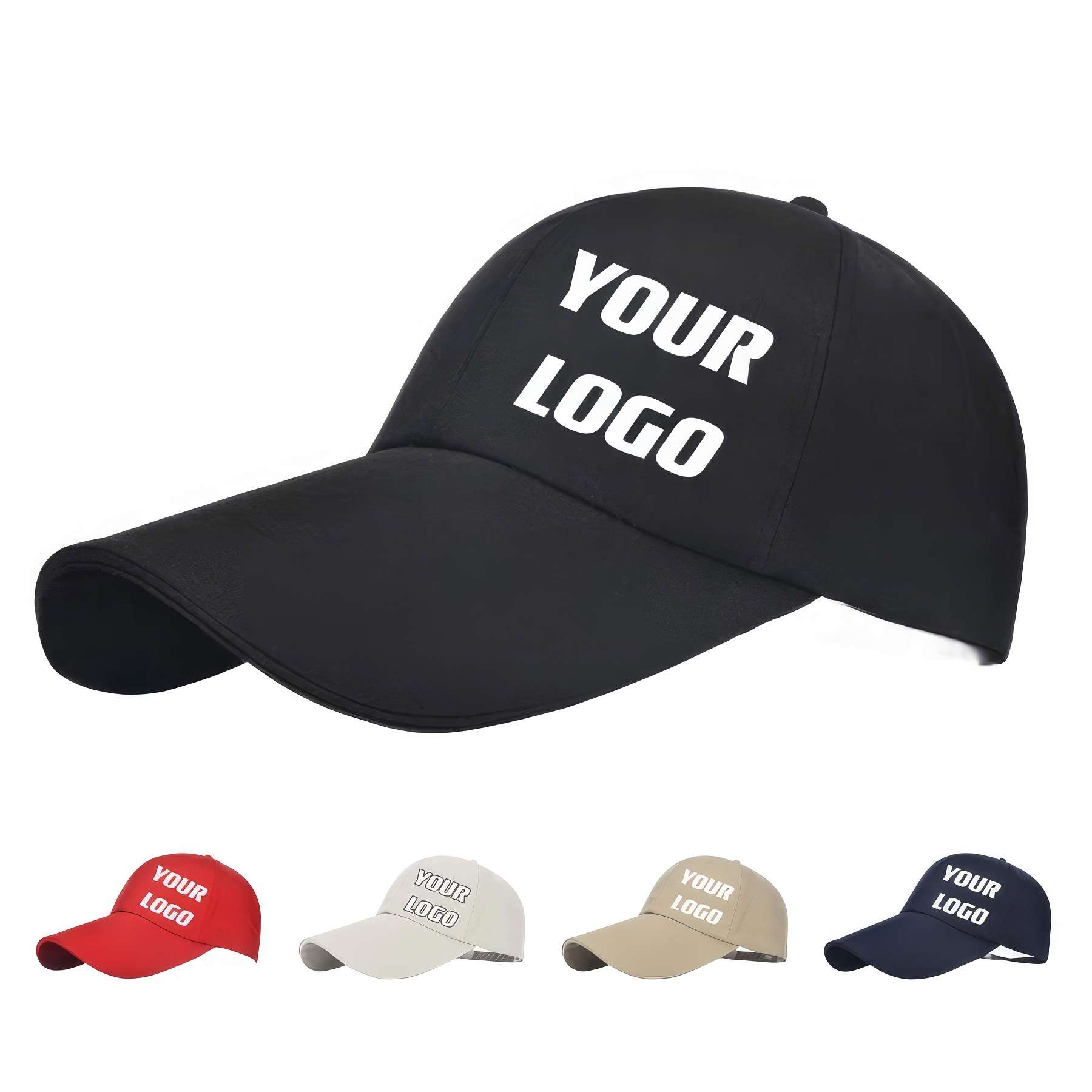 Long Brim Baseball Cap & Trucker Hats 3