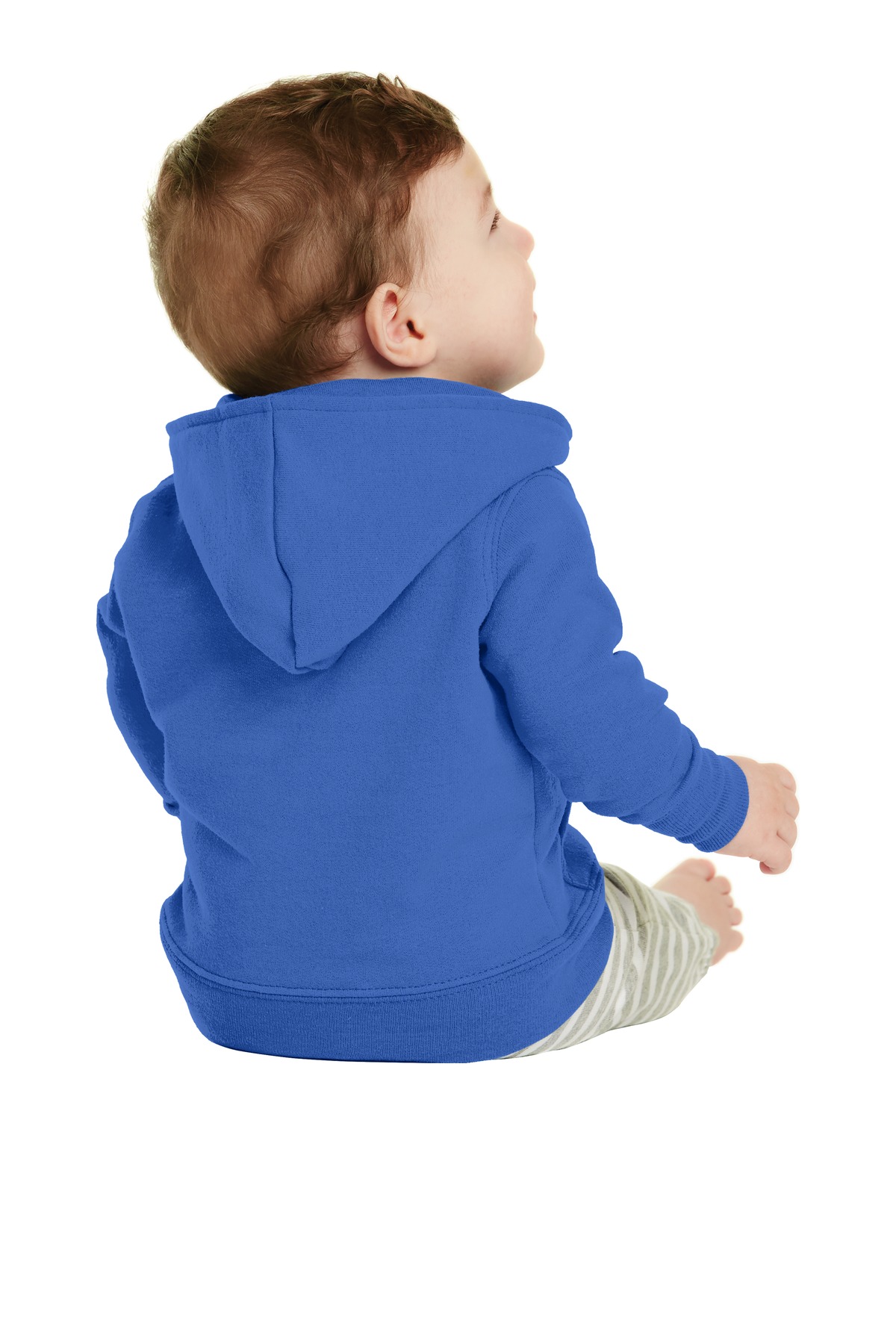 Port & Co Infant Core Fleece Full-Zip Hooded Sweatshirt. CAR78IZH 14