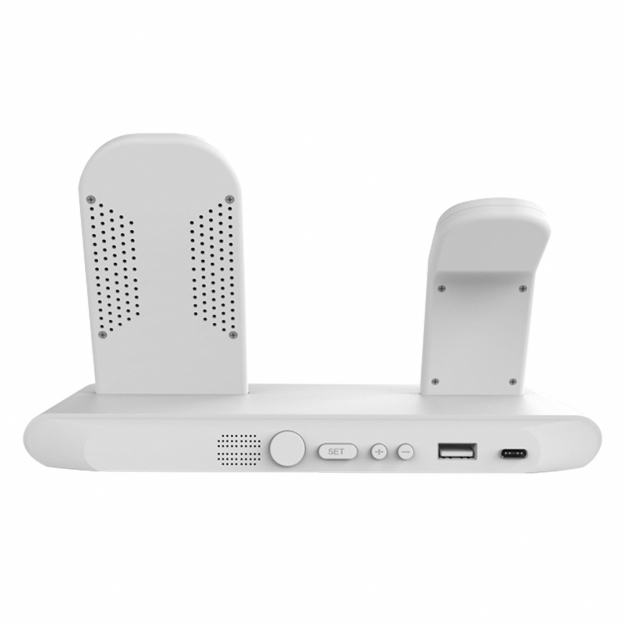 3" 1 Wireless Phone Charger with Alarm Clock 3