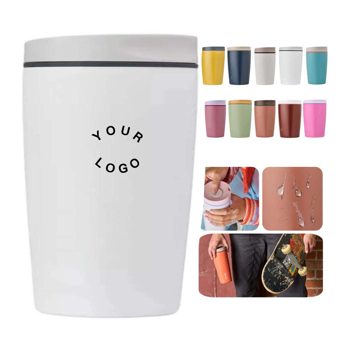Durable Stainless Steel Coffee Cup 20oz 2