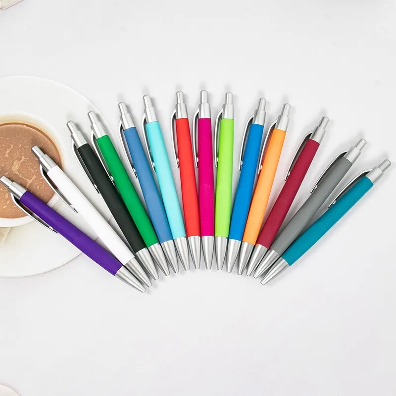 Custom Click Action Plastic Pens 5