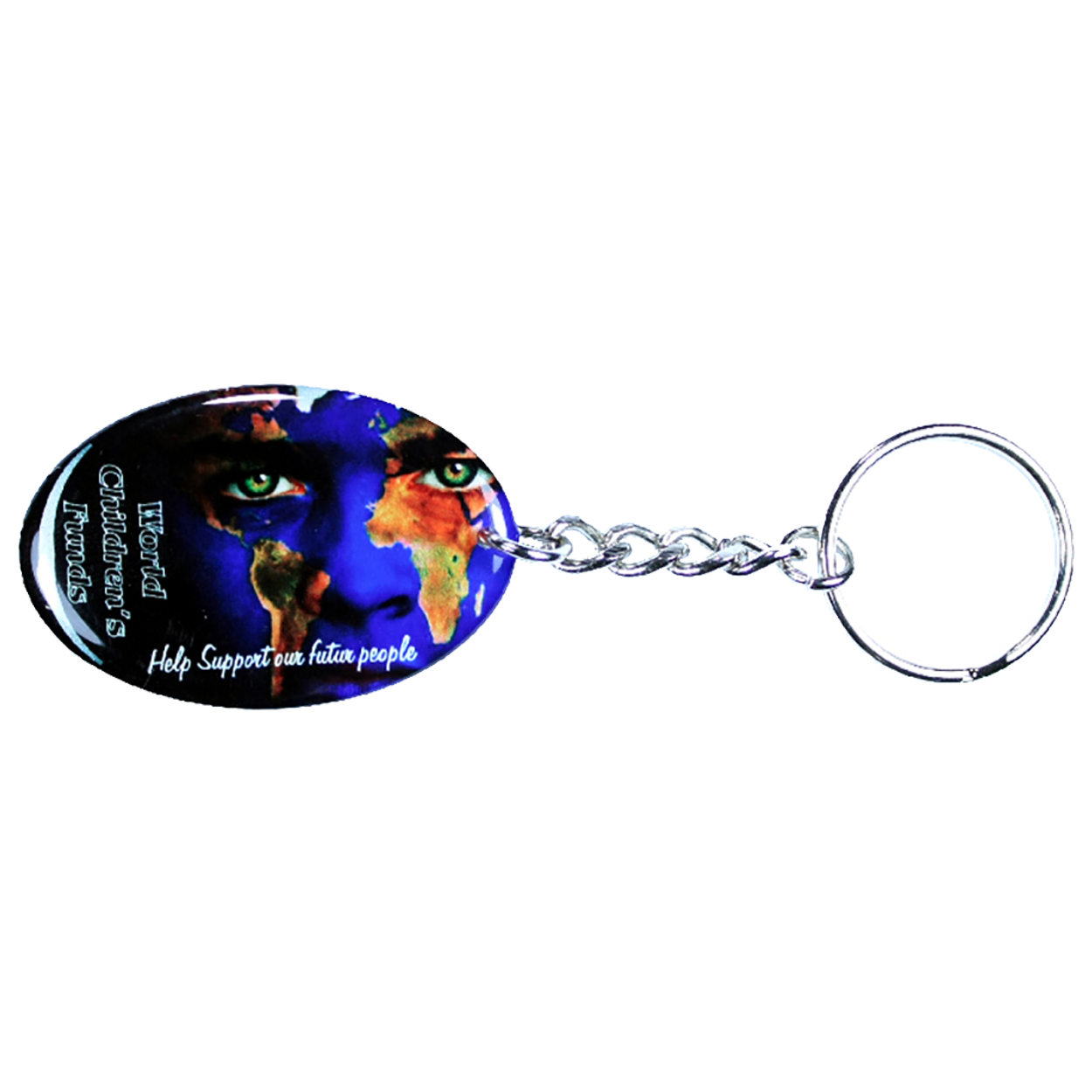 Key Chain / Tag, custom double sided imprint from 1.1 - 2 Sq. In.
