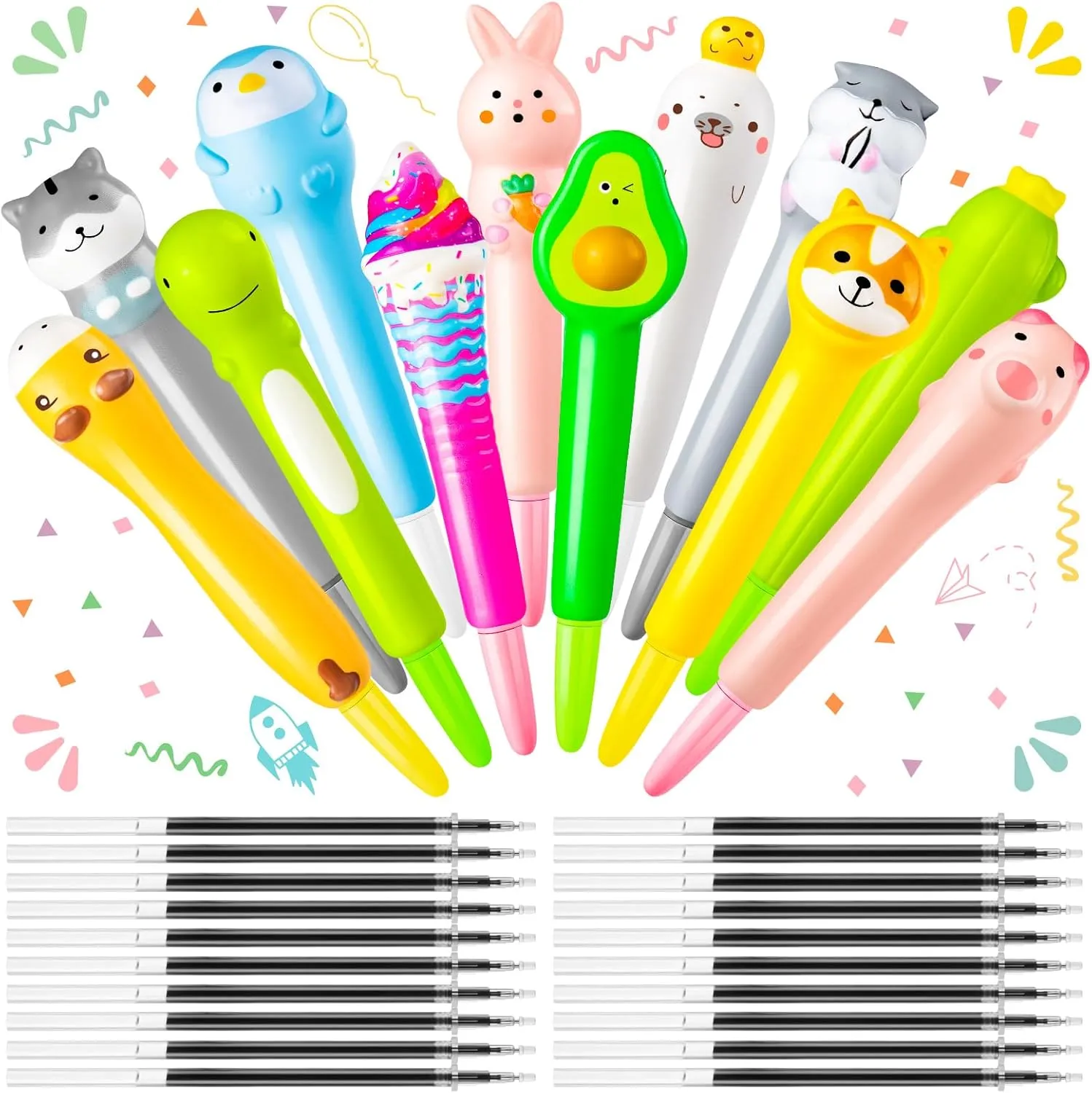 Cute Squishy Pens 12