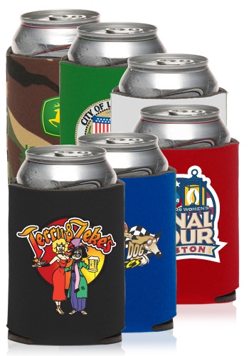 Full Color Budget Collapsible Can Cooler 2