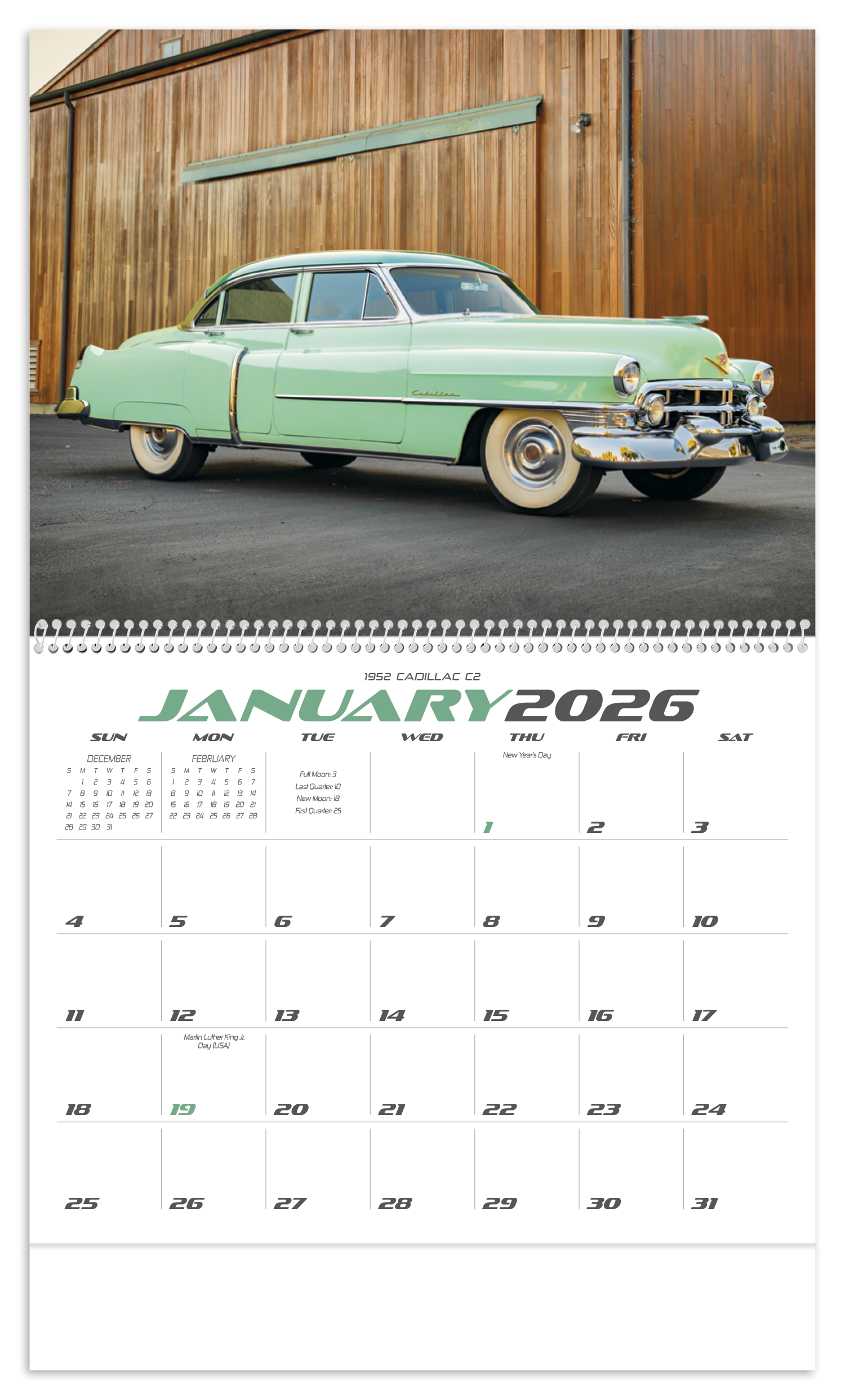 Triumph® Calendars Classic Cars Calendar 11
