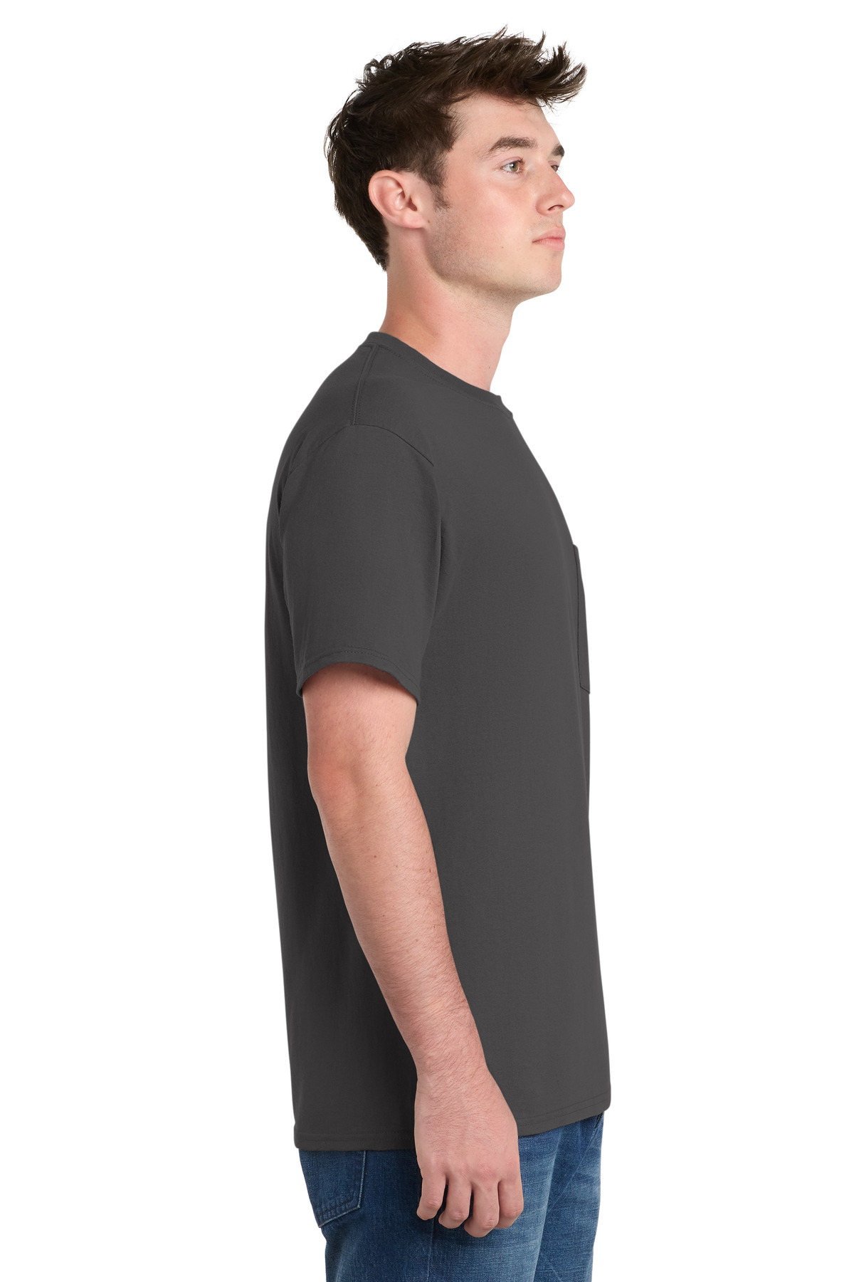 Port & Co Tall Essential Pocket Tee. PC61PT 133