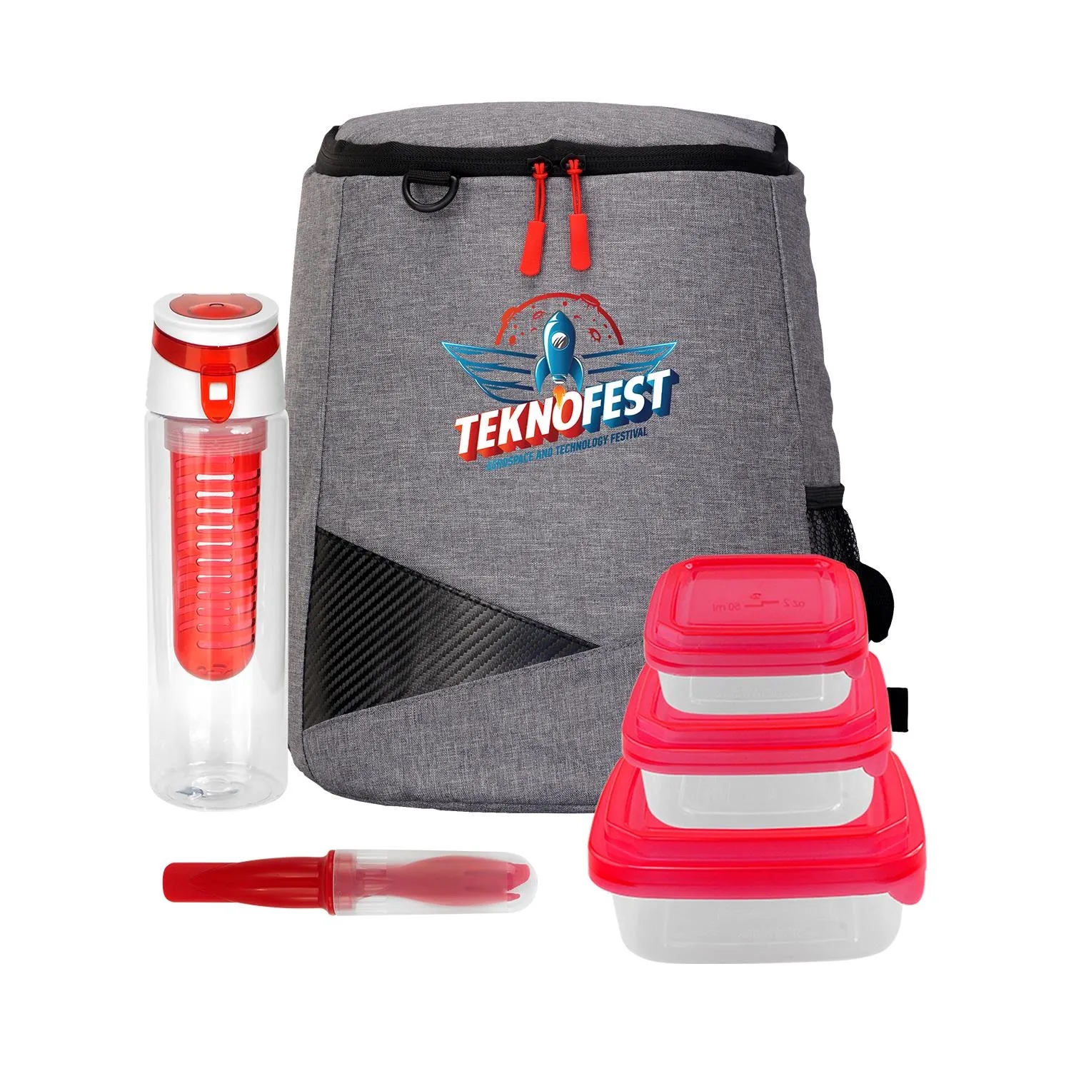 Portion Control Drink & Cutlery Set 11