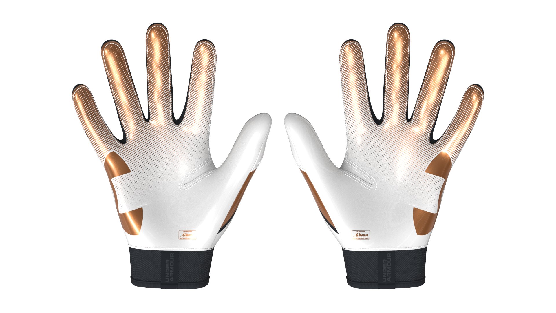 UA Blur Men's Football Gloves 6