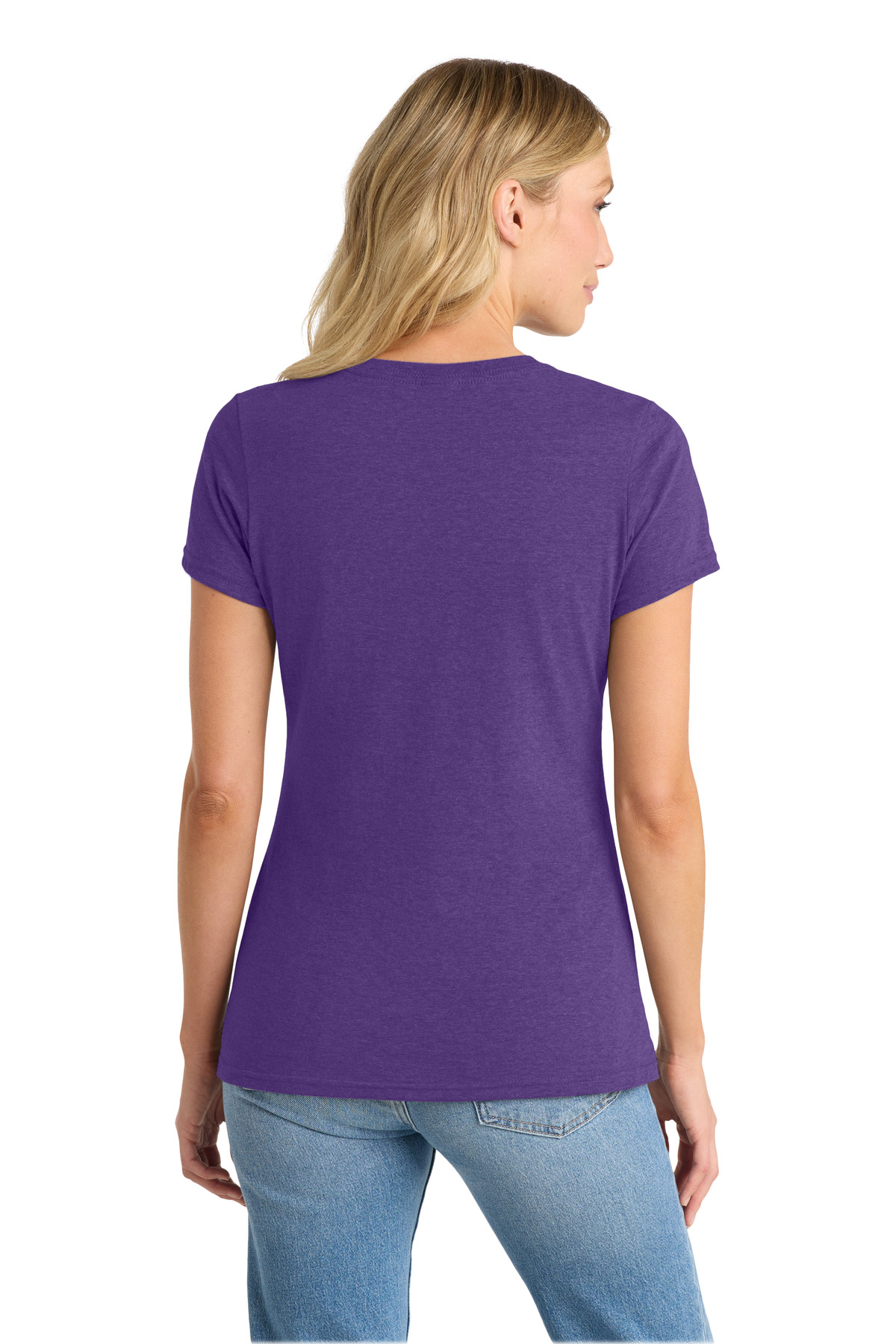 Port & Co Women's Fan Favorite Blend V-Neck Tee. LPC455V 5