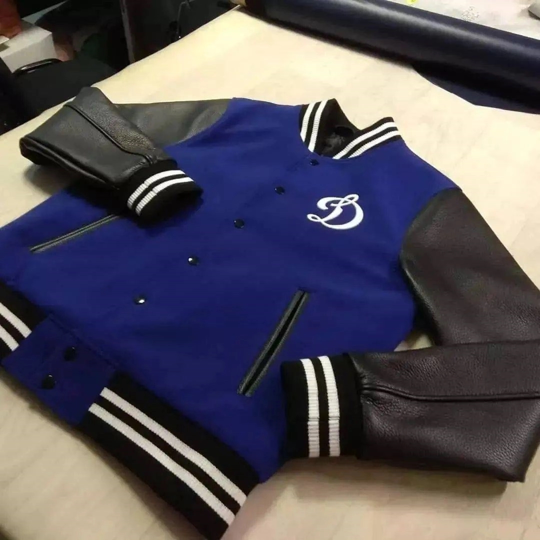 High-End Custom Genuine or Vegan Leather Varsity Letterman and Leather Jackets 14