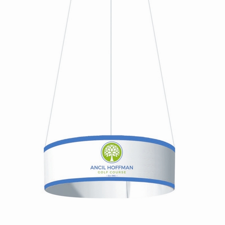 Circular Hanging Sign Kit - 15' Dia. x 4'H 1