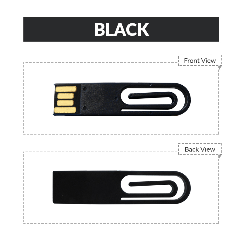 Paper Clip USB Flash Drive, 64MB 8