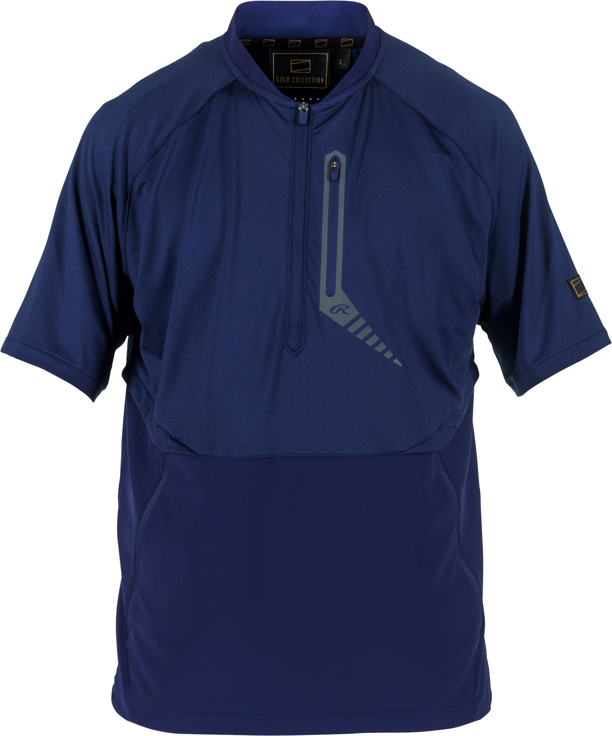 Rawlings Adult Gold Collection 1/4 Zip Short Sleeve Jacket 2