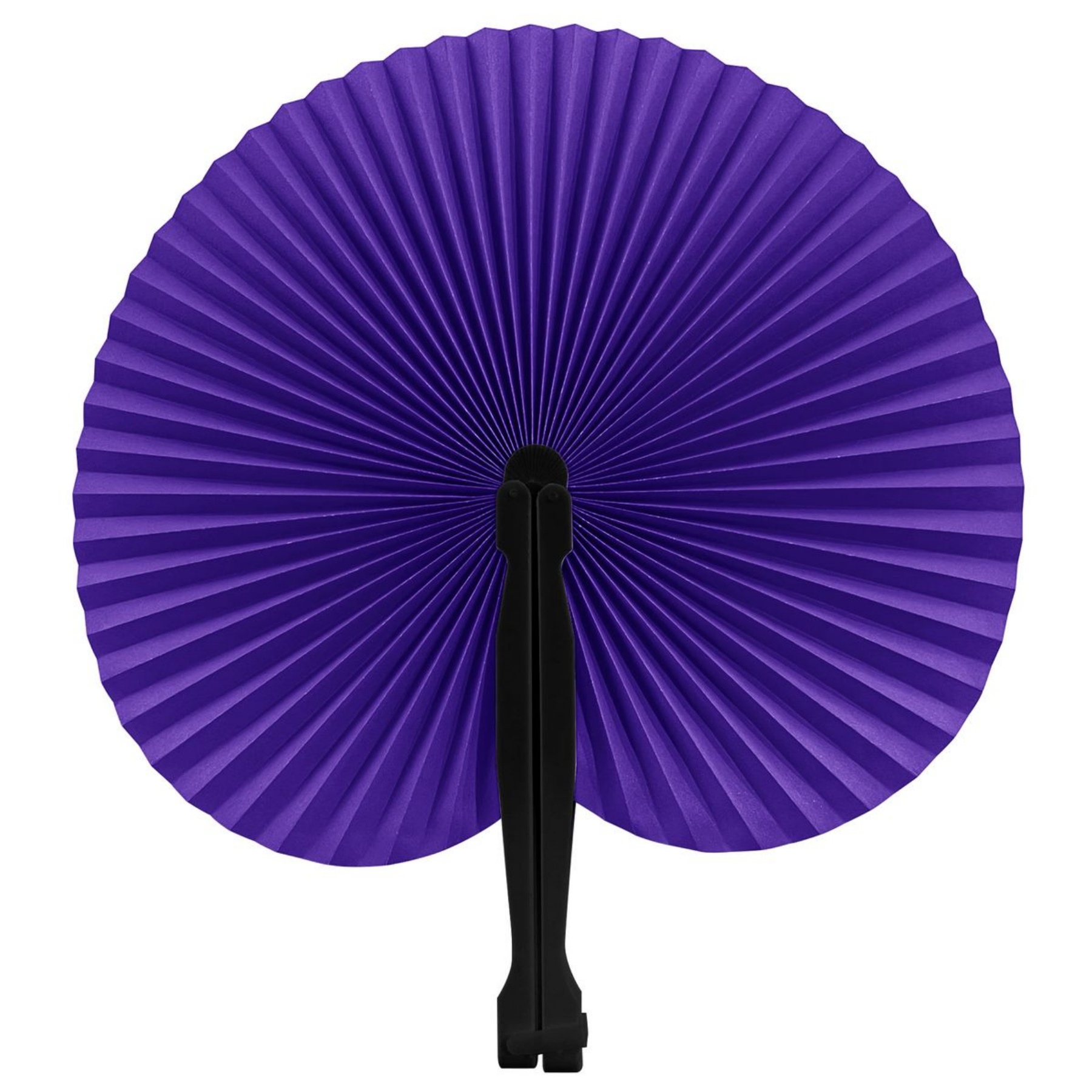 Full Color Round Folding Hand Paper Fan 12
