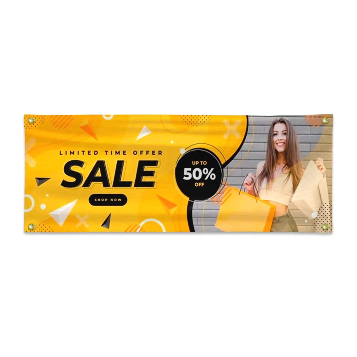 Digitally Printed 9 mil Poly Banner 3' x 8' 2