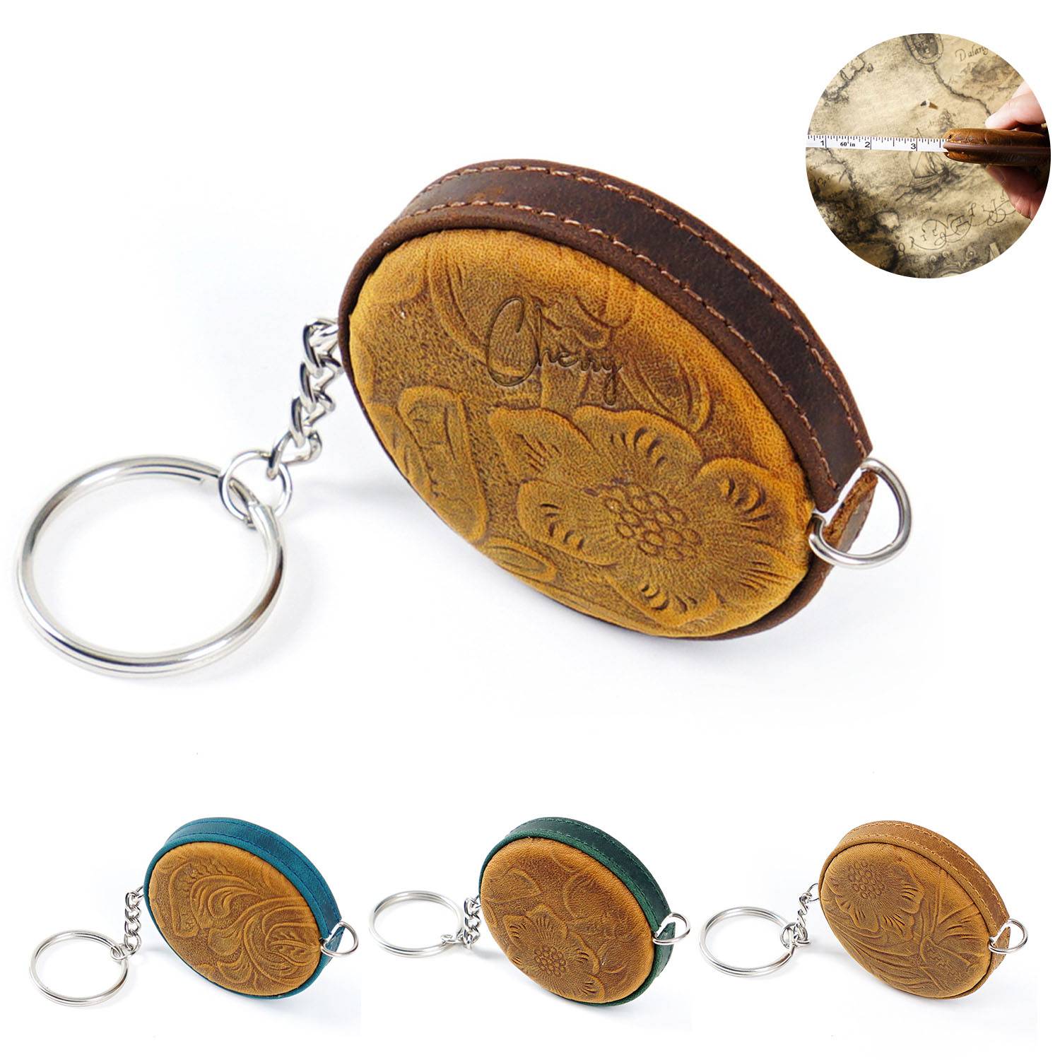 Leather Ruler Roll Tape Measure 4