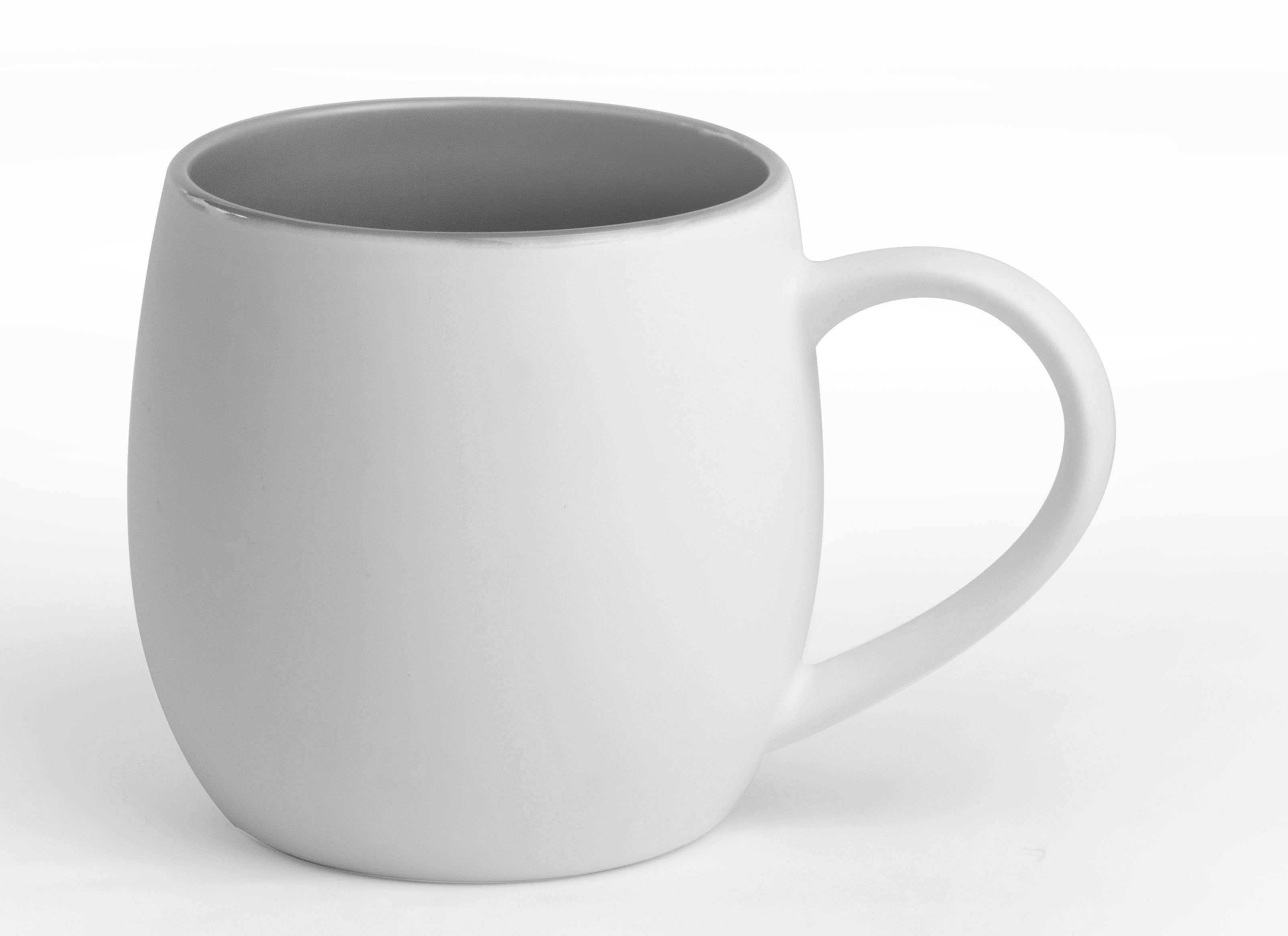 12 oz White Quartz Tea & Coffee Mug -Printed 8