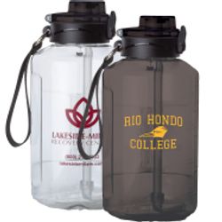 Hydrate - 40oz Plastic Gym Bottle with Easy-Chug Handle 3