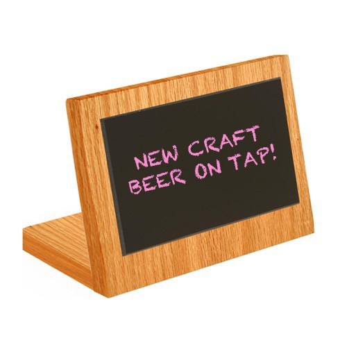 Countertop Wood Wet-Erase Board 3 5"w x 2"h