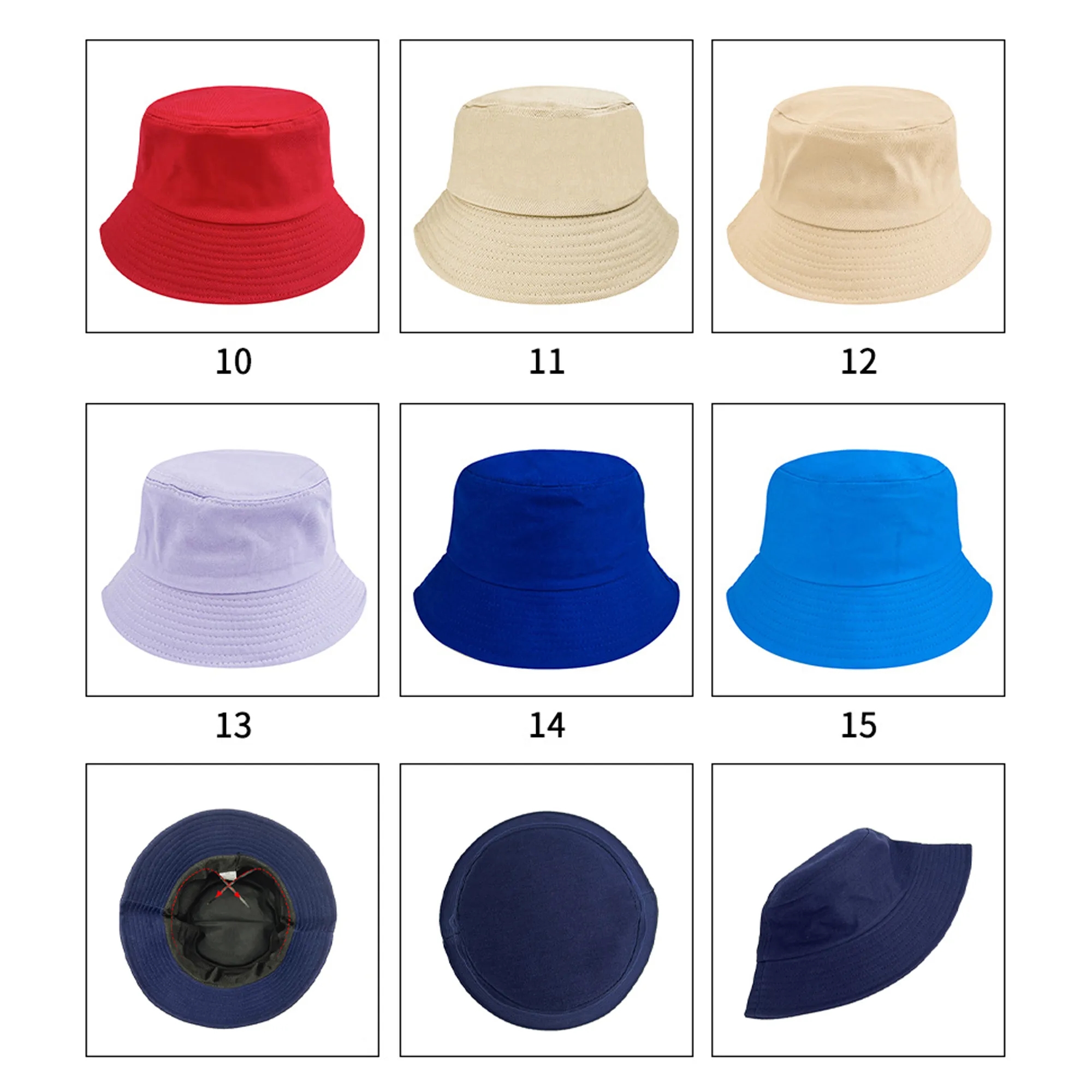Wide Brim Summer Fisherman Cap 2
