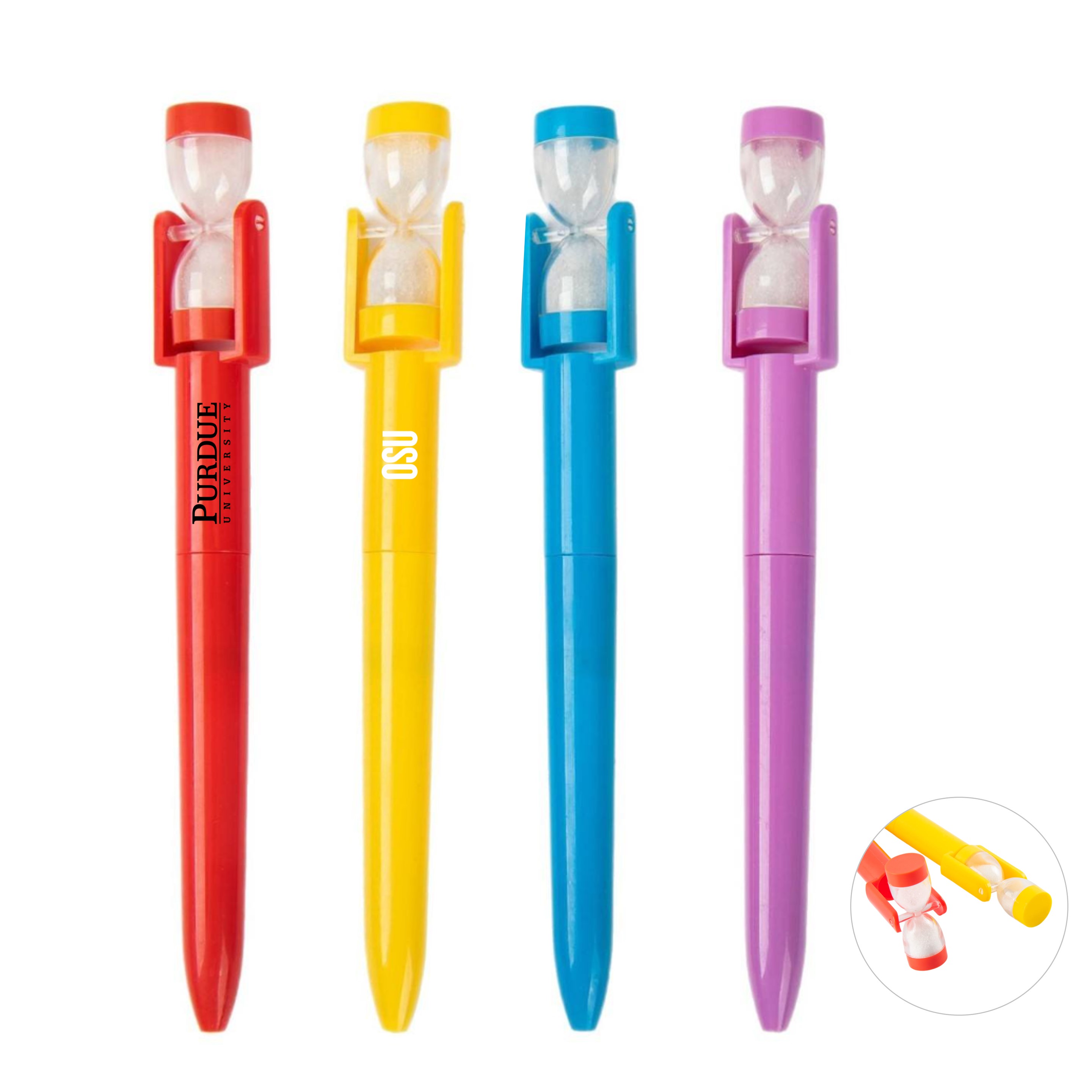 Sand Timer Twist Ball Pen 2