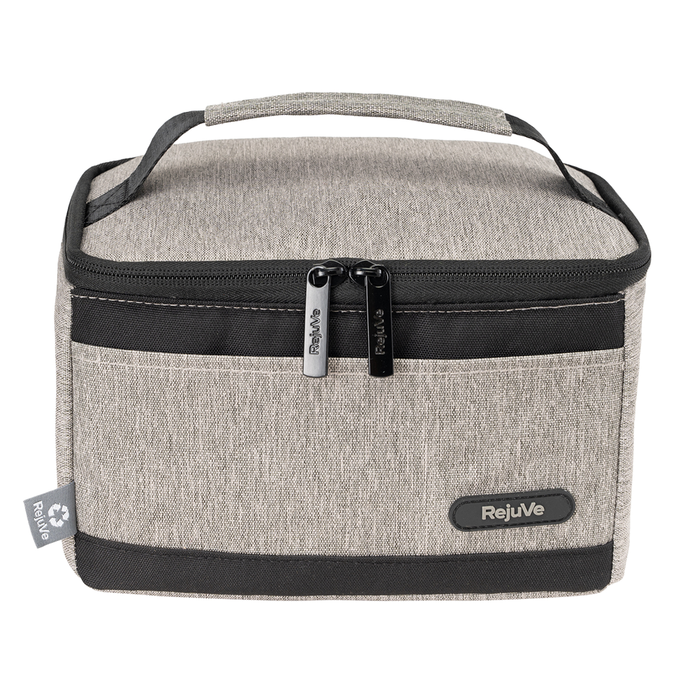 6-Can RejuVe® MILANO Recycled Heather Soft Pack Insulated Cooler Bag