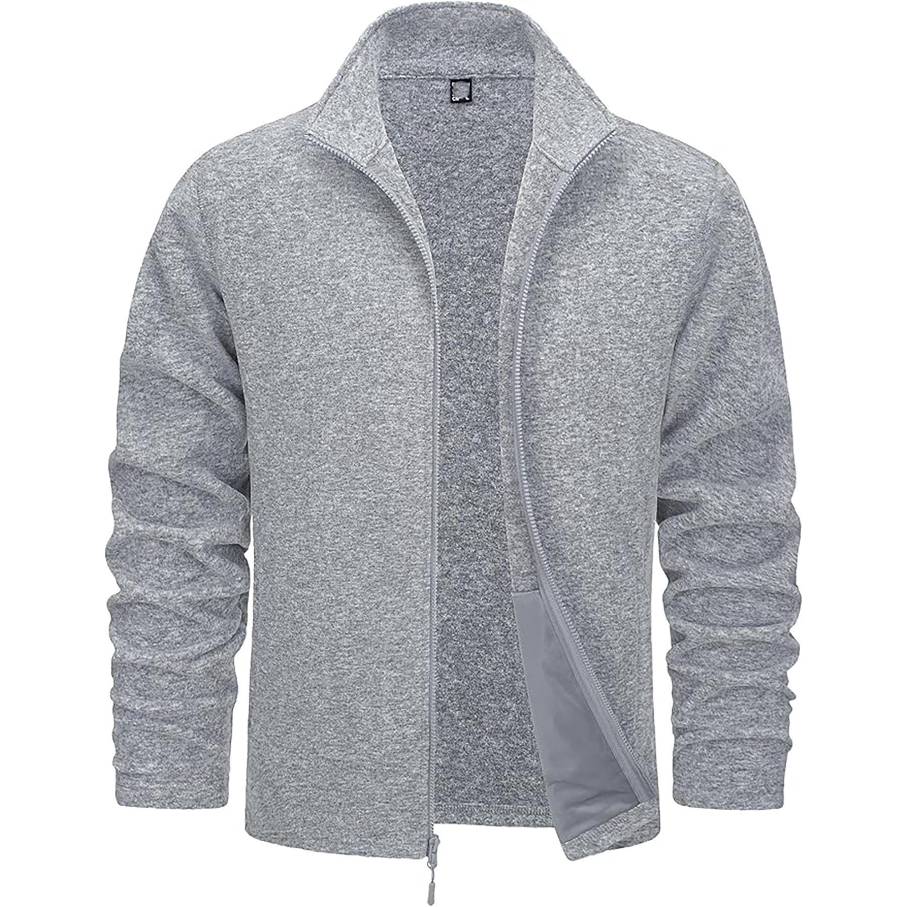 "Men Zipper Fleece Jacket Full zipper" 26