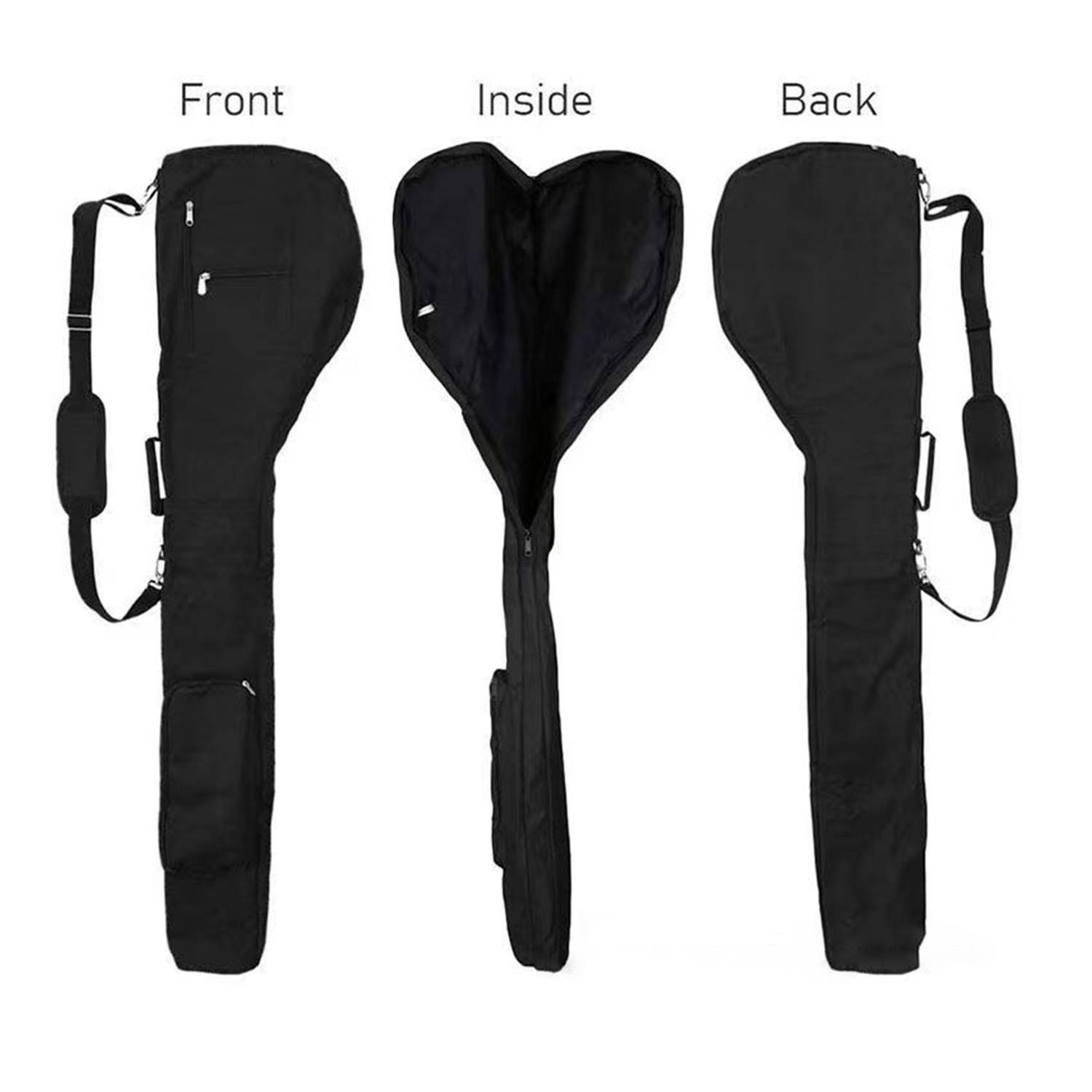Portable Rubber Handle Adjustable Travle Golf Bag 2