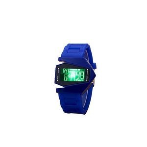 Round Sports Watch With White Digital Dial And Detachable Band 15