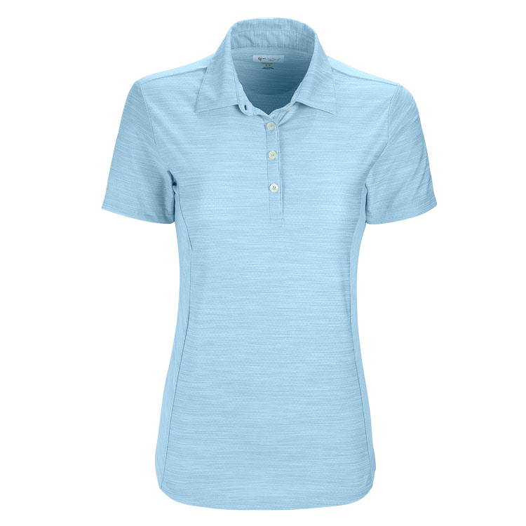 Greg Norman Ladies Play Dry Heather Solid Polo 3