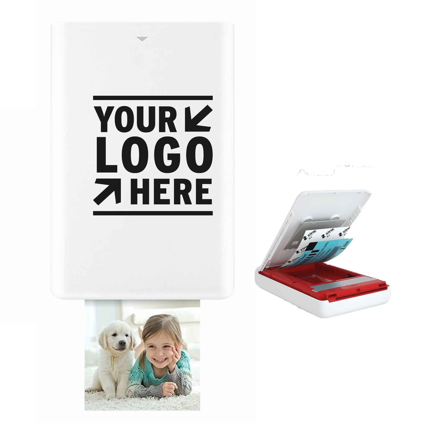 Step Wireless Mobile Photo Mini Color Printer 2