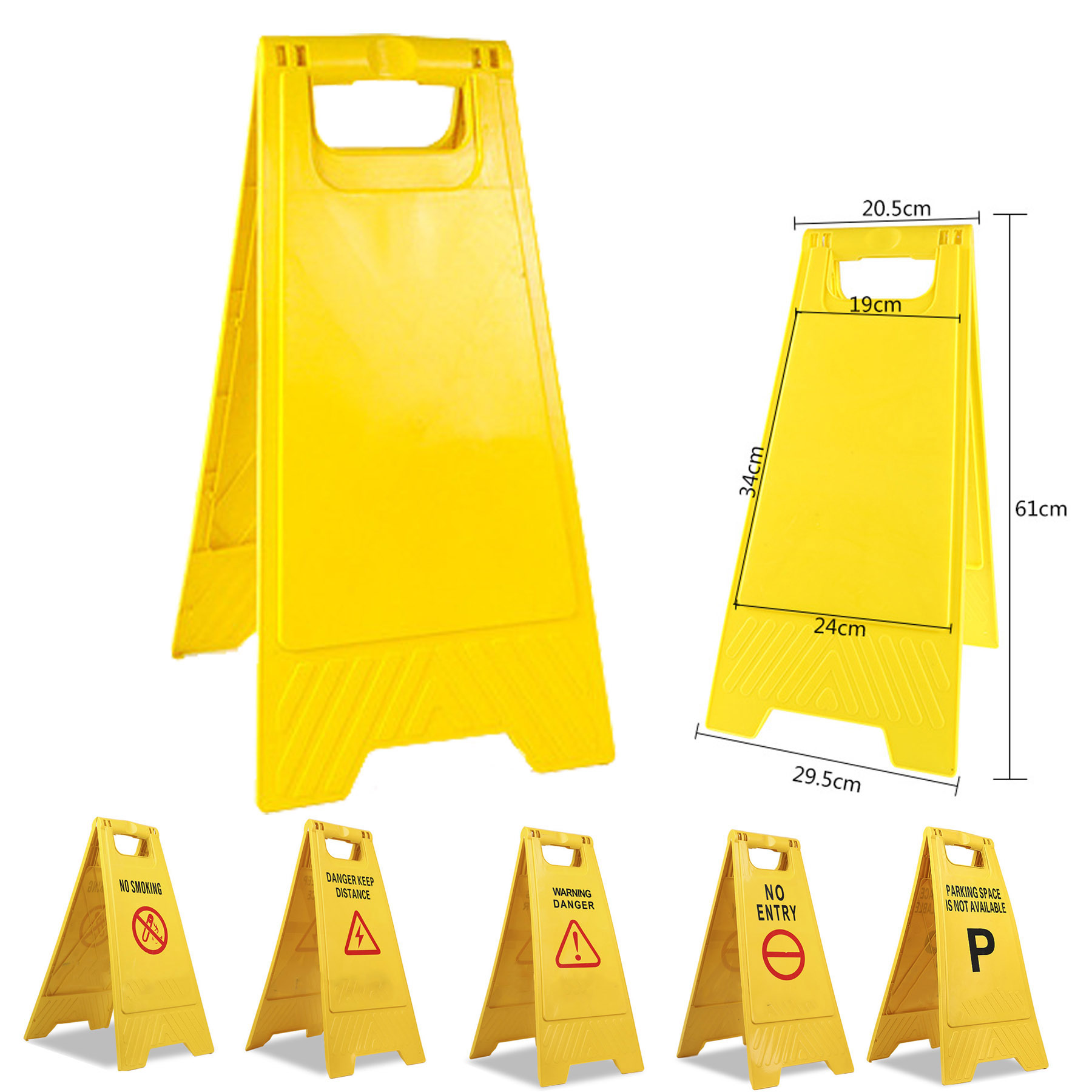 A-frame Stand On Floor Warning Sign 2