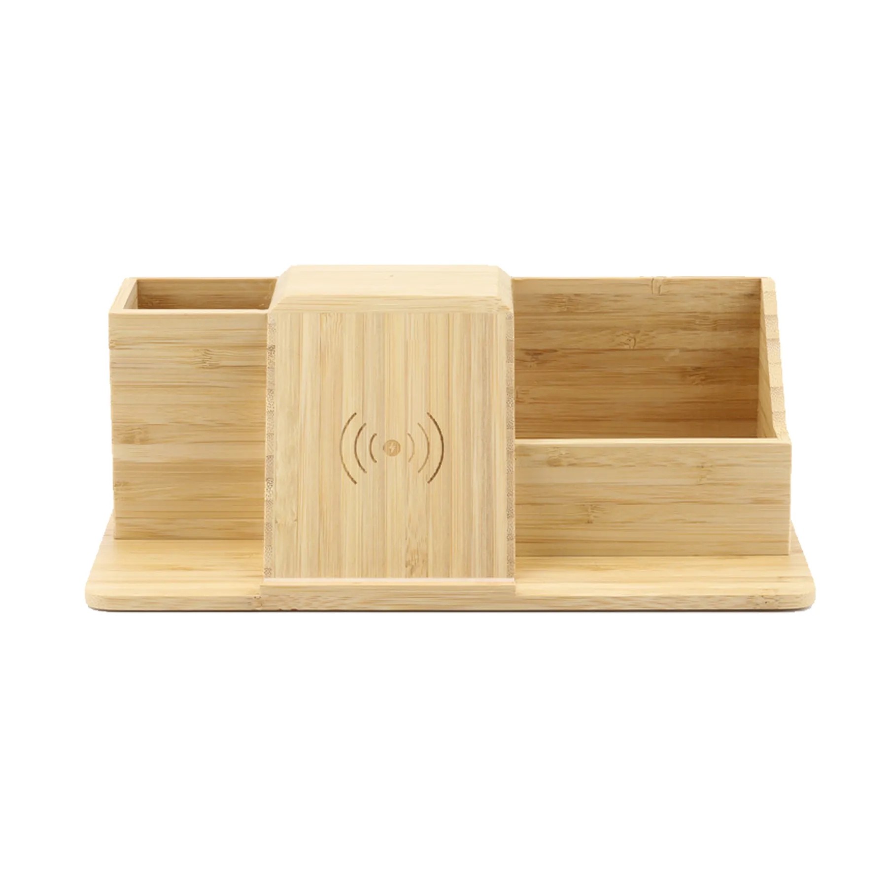 Wood Wireless Charging Station 2