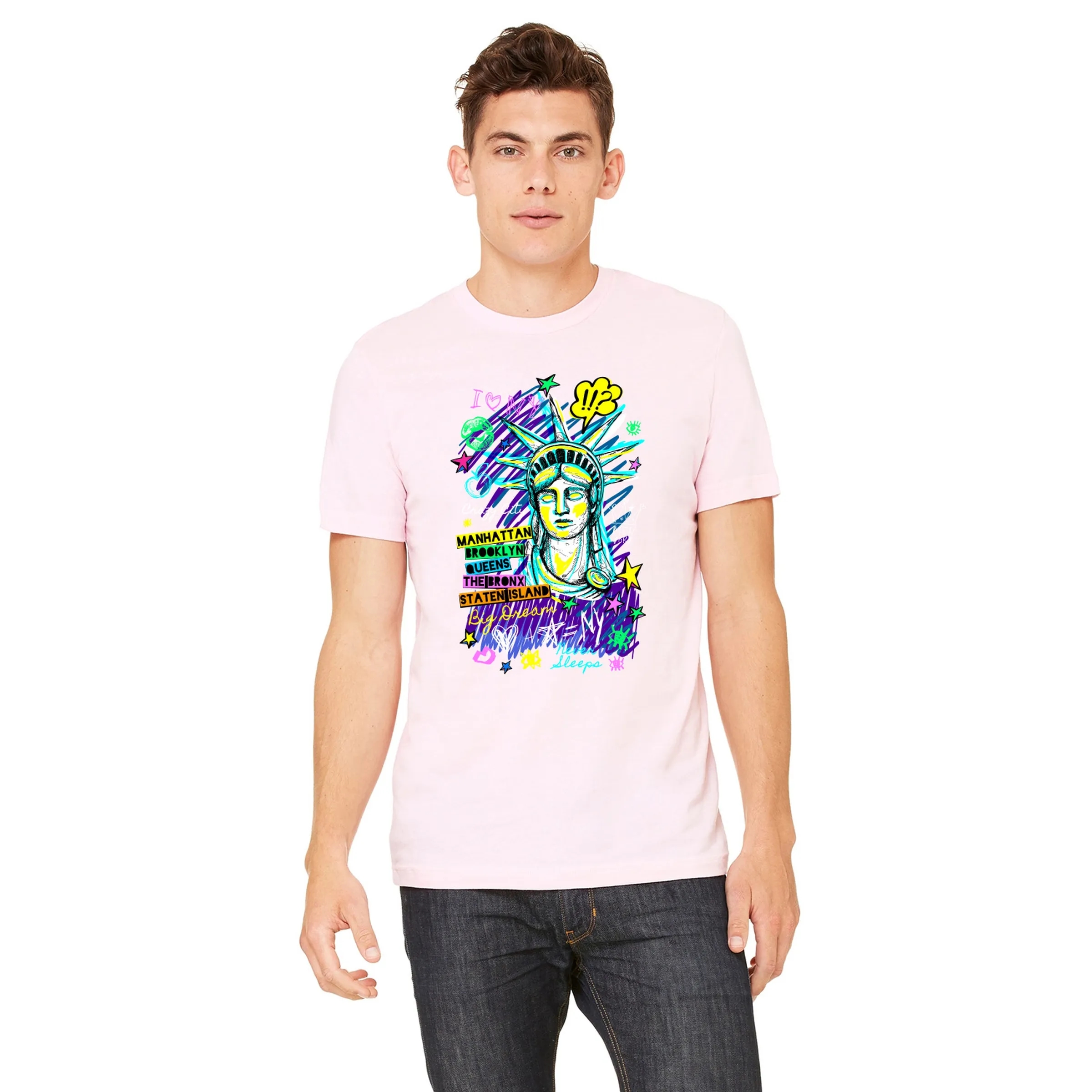 Bella + Canvas Unisex Jersey Short-Sleeve T-Shirt 76