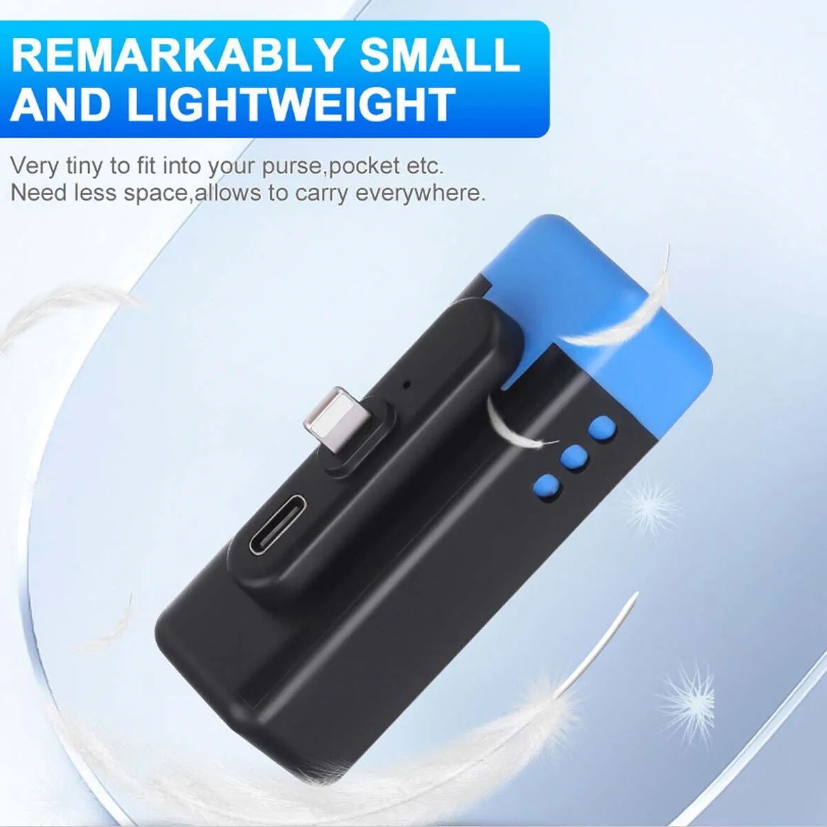 5000mAh Portable Charger External Battery Pack Power Bank 8