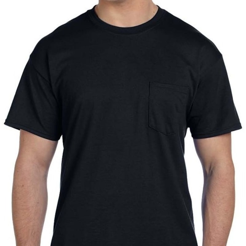 Gildan DryBlend® 5.6 Oz., 50/50 Pocket T-Shirt 6