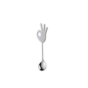 Stainless Steel Creative Spoon OK Gesture Design 15
