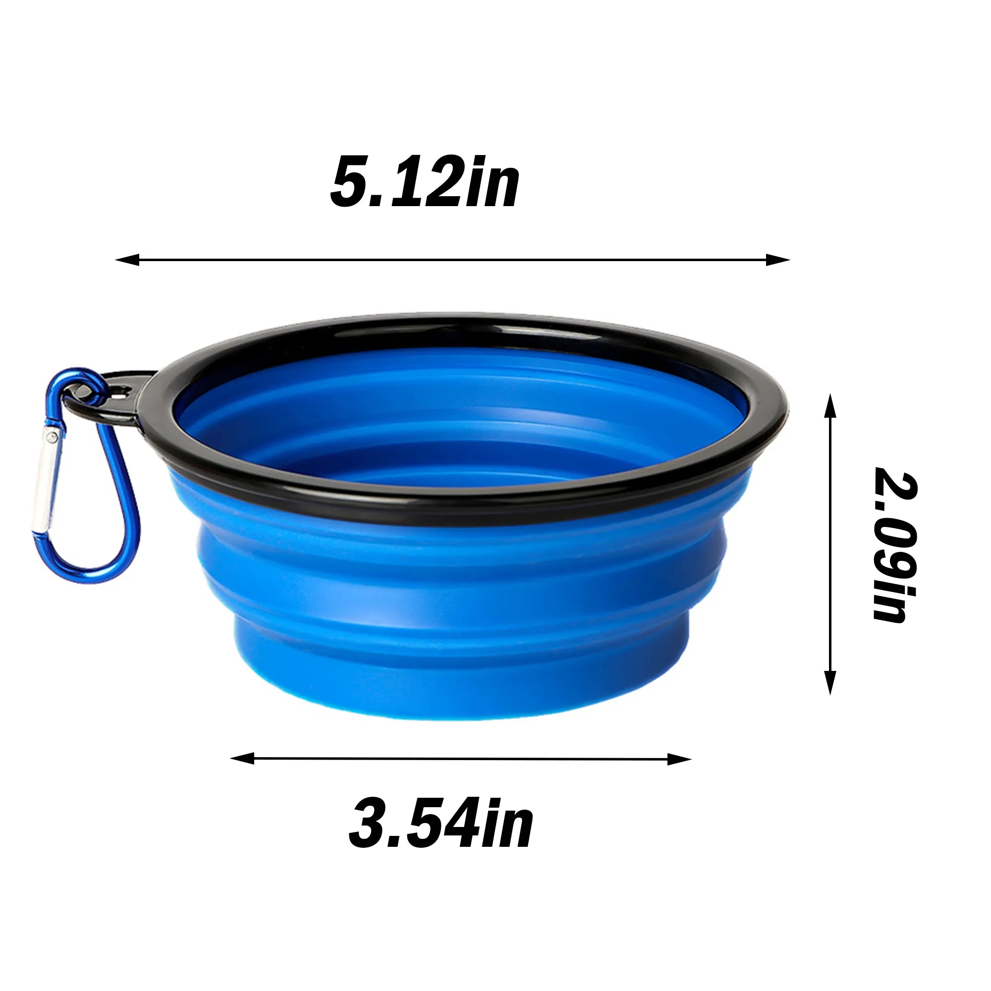 Customized Small Foldable Pet Bowl 1
