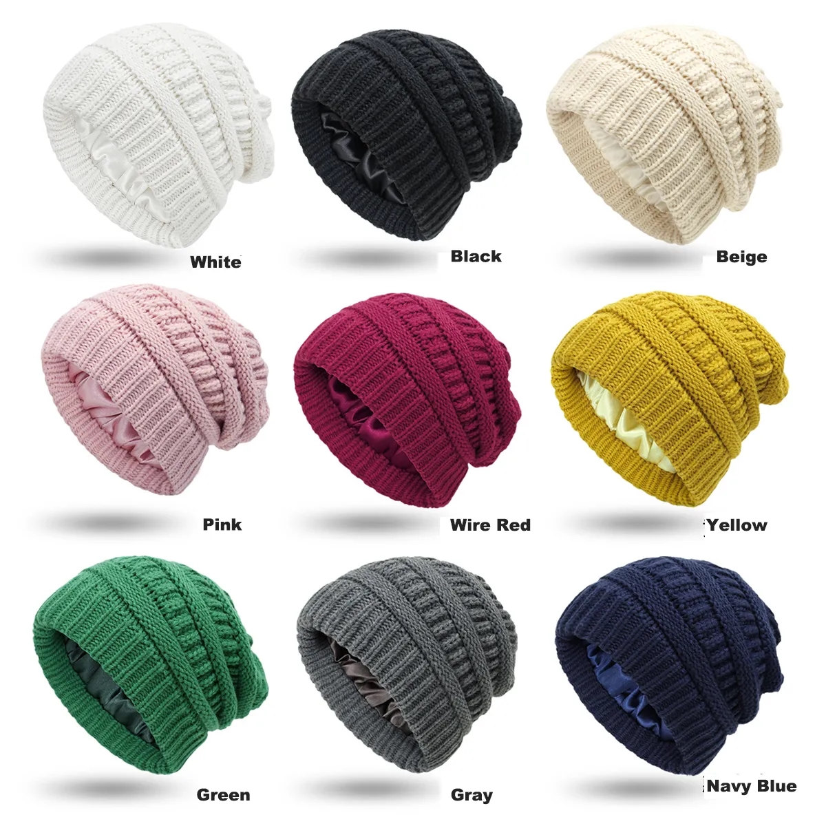 Winter Beanie Knitted Hat 2
