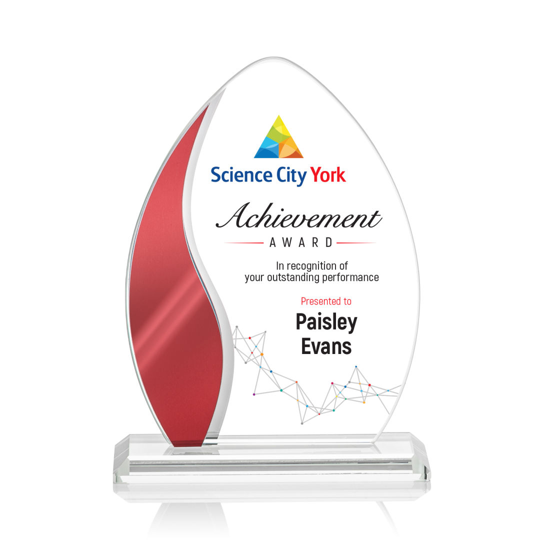 Sherborne VividPrint™ Award - Red 5