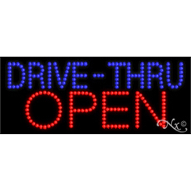 Drive-Thru Open LED Sign 2
