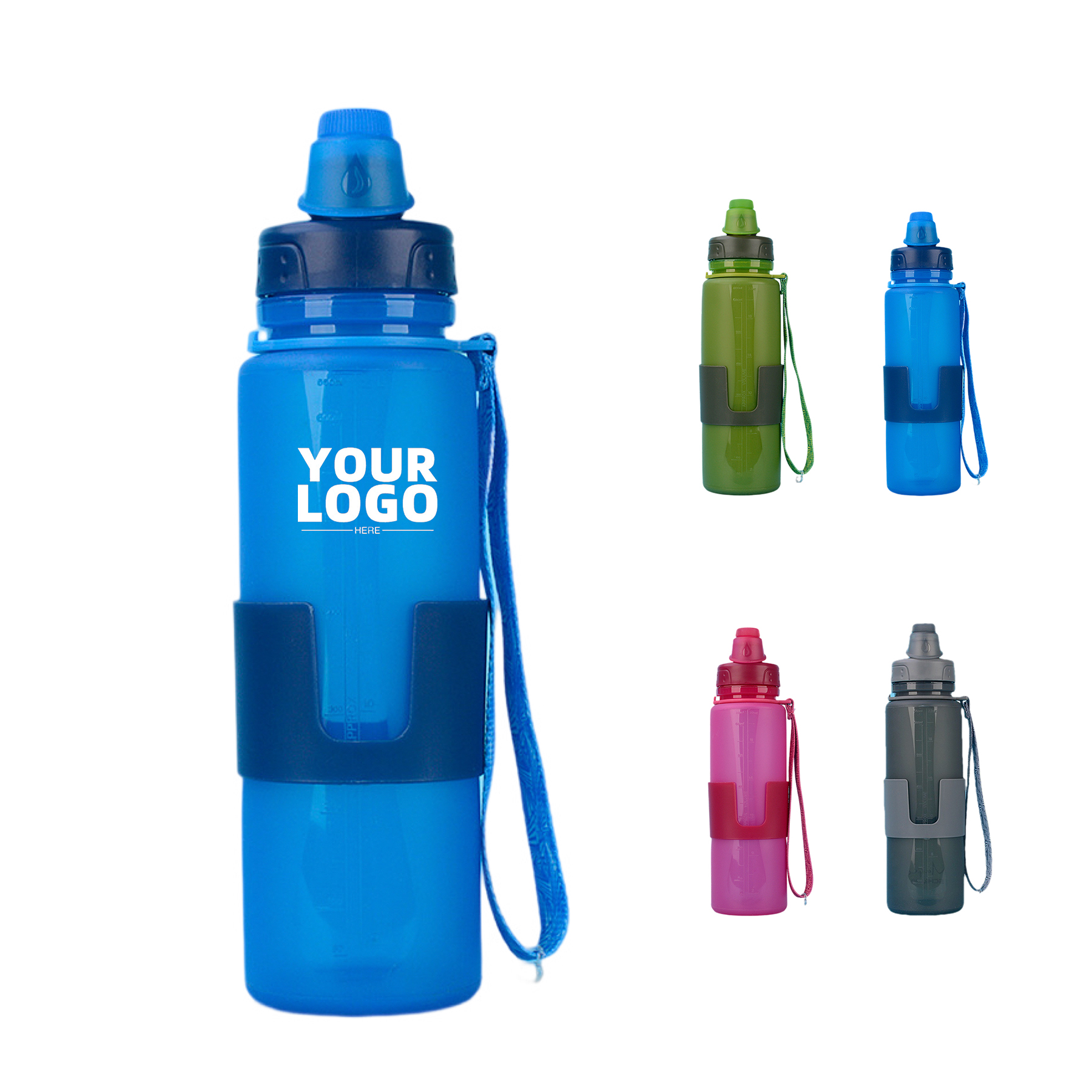 18 OZ Foldable Water Bottle 2