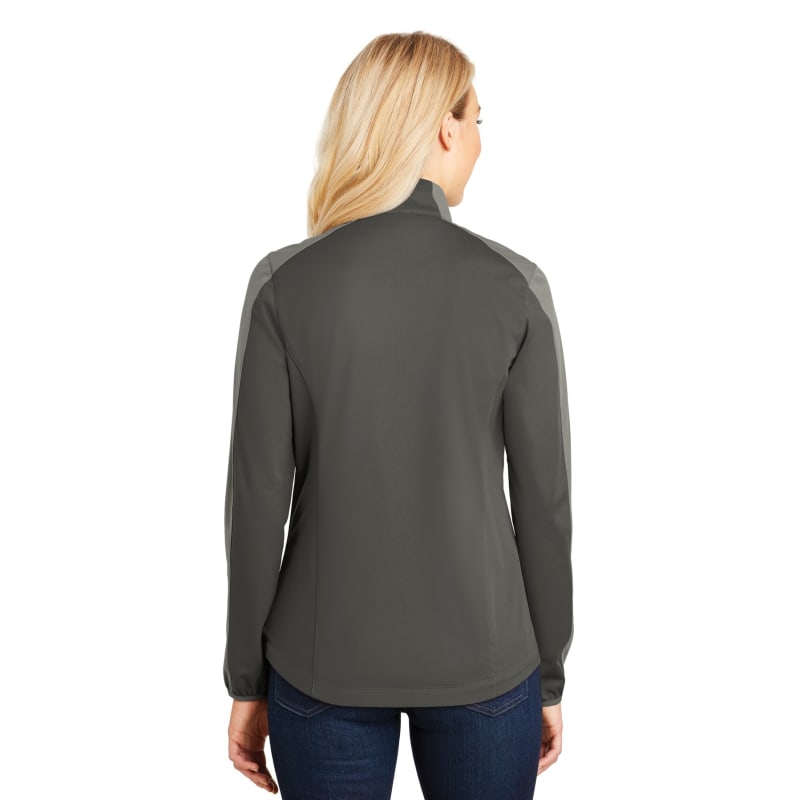 Port Authority Women's Active Colorblock Soft Shell Jacket. 15