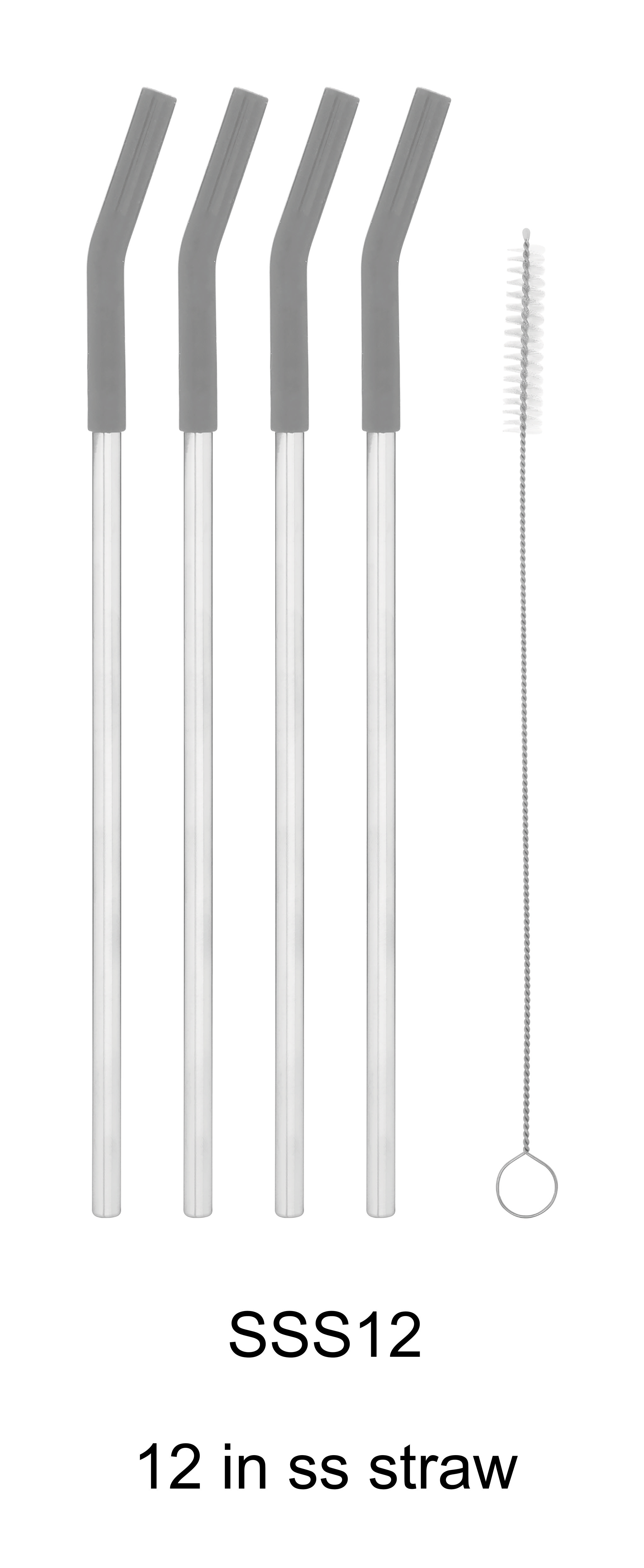 12 in ss straw