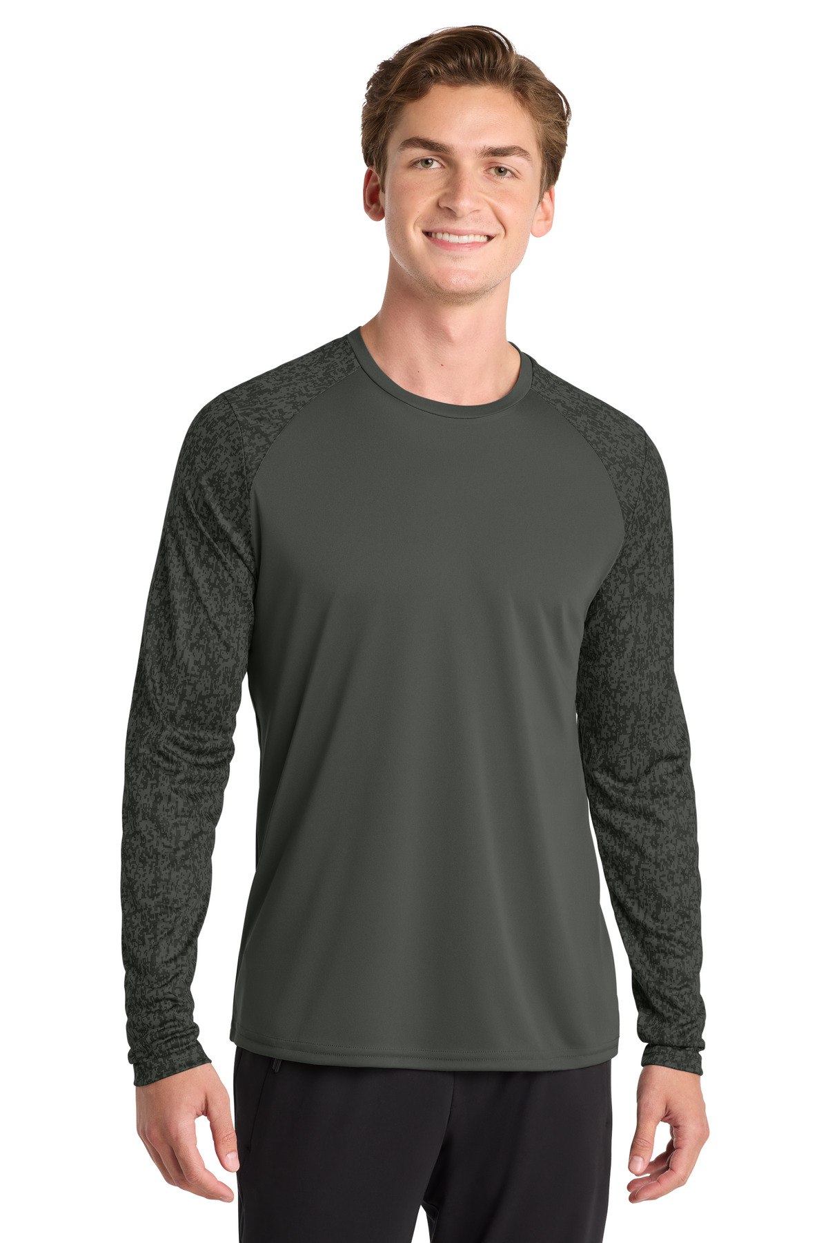 Sport-Tek Long Sleeve Digi Camo Tee. ST460LS 38