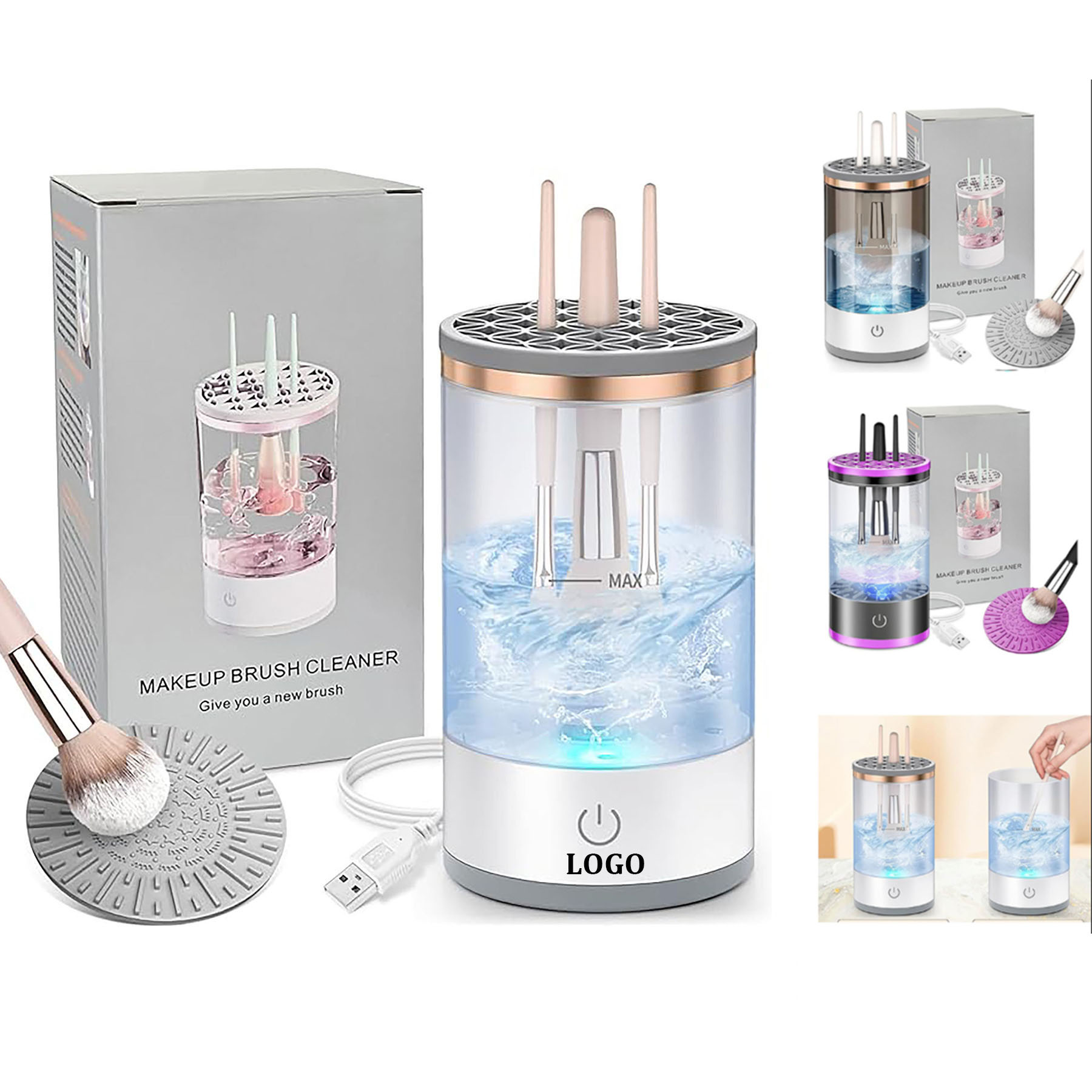 Auto Makeup Brush Cleaner 2