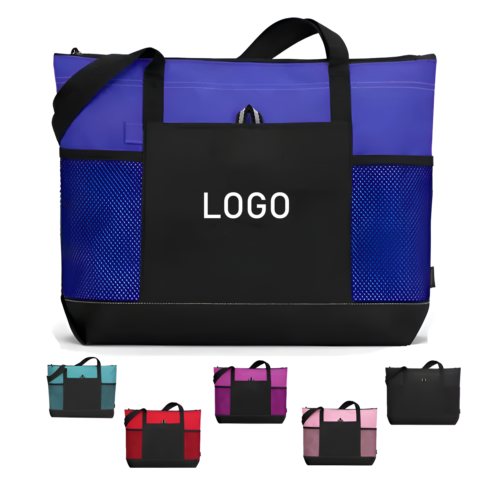 Durable 600D Oxford Tote Bag Eco Friendly Large Capacity, custom tote bag with logo imprint 2