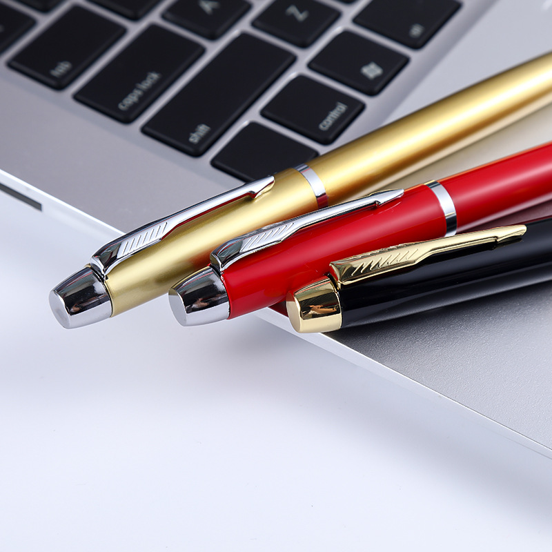 Arrow Feather Shape Metal Signature Pen 6